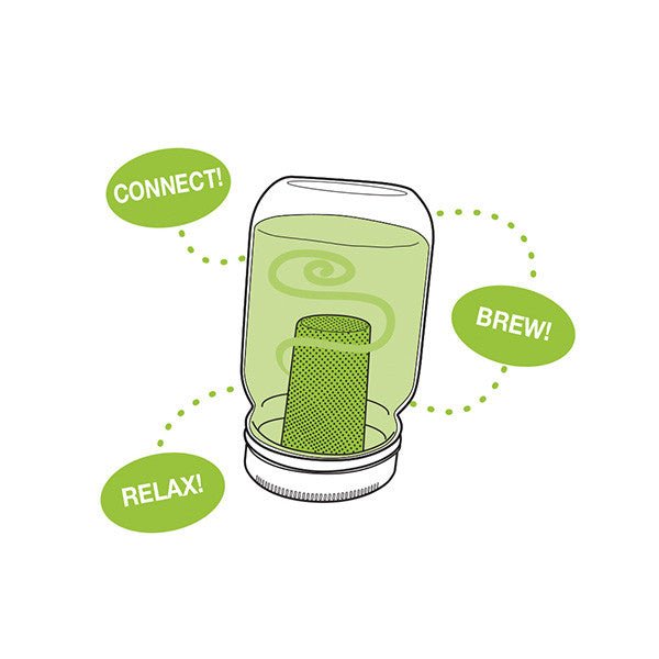 Tea Infuser, Regular Mouth Mason Jars