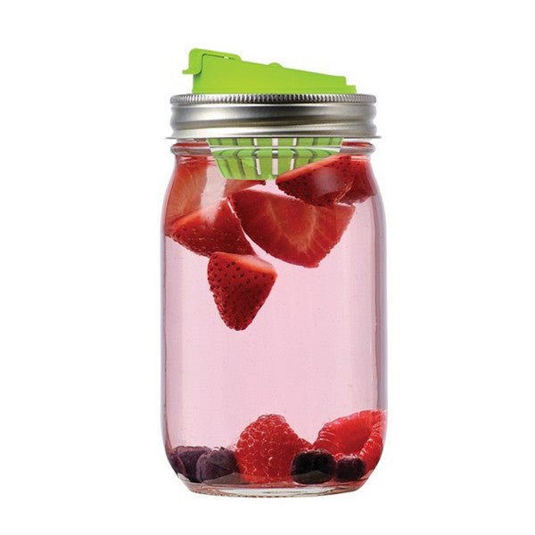 Fruit Infuser, Regular Mouth Mason Jars, BPA-Free