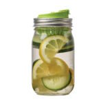 Fruit Infuser, Regular Mouth Mason Jars, BPA-Free