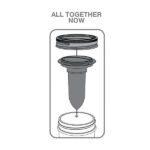 Salt & Pepper Shaker, Regular Mouth Mason Jars