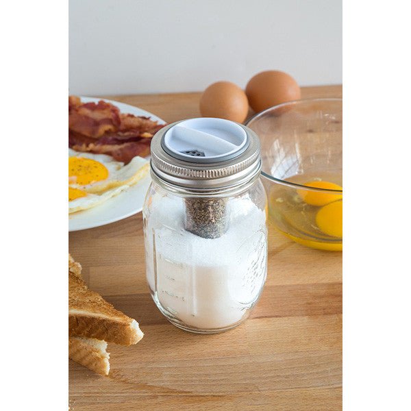 Salt & Pepper Shaker, Regular Mouth Mason Jars