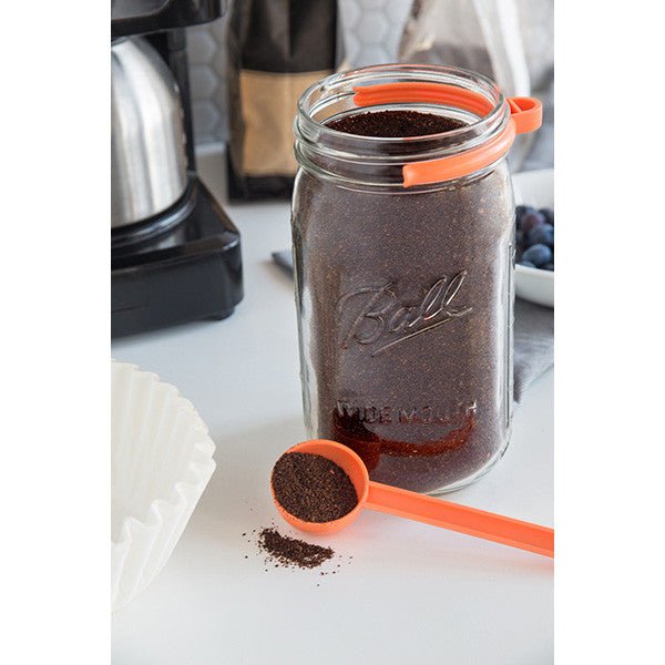Coffee Spoon Clip, Wide Mouth Mason Jars