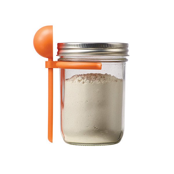 Coffee Spoon Clip, Wide Mouth Mason Jars