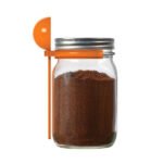 Coffee Spoon Clip, Wide Mouth Mason Jars