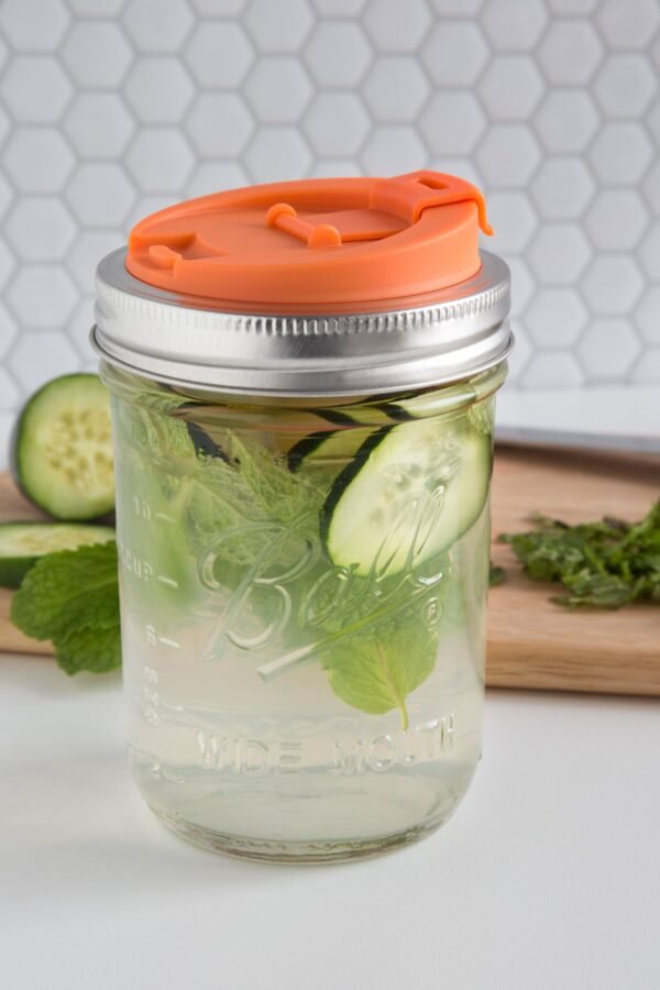 Fruit Infuser, Wide Mouth Mason Jars, BPA-Free