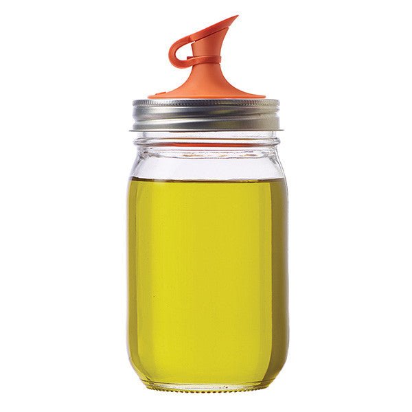 Oil Cruet, Regular Mouth Mason Jars