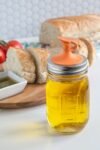 Oil Cruet, Regular Mouth Mason Jars