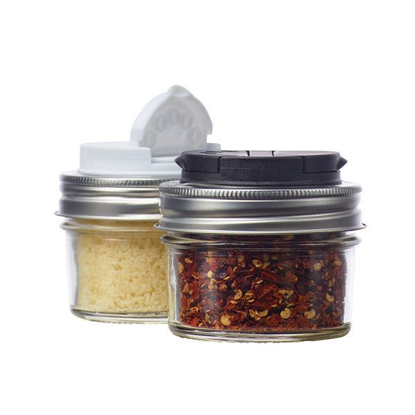 2-Pack Spice Lids, Regular Mouth Mason Jars